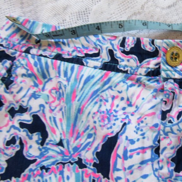 Lilly Pulitzer Multicolor Cotton Skort waist 26in - Picture 2 of 9